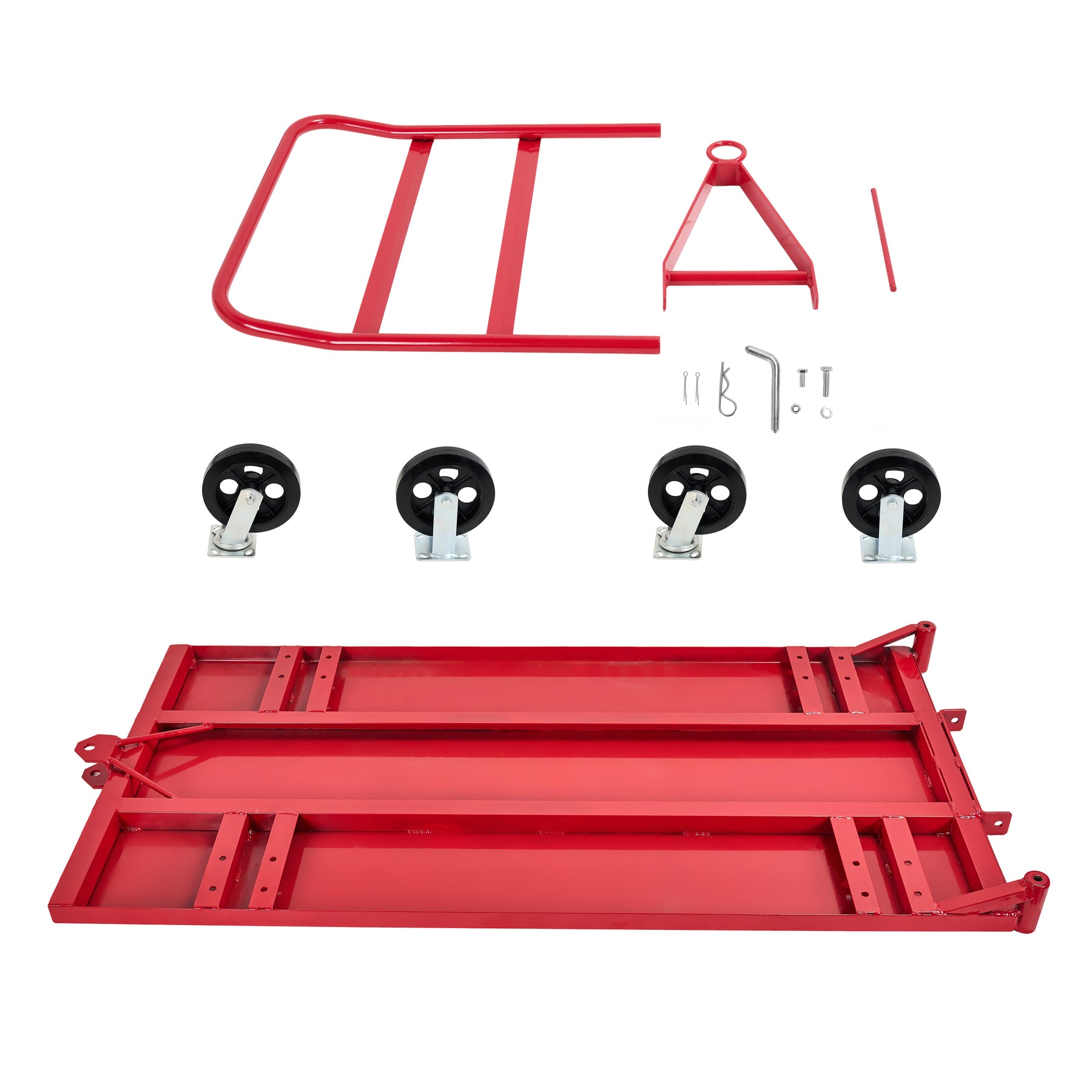 Towable Steel Platform Truck, 30"W x 60"L, 2000 lb. Capacity