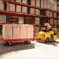 Towable Steel Platform Truck, 30"W x 60"L, 2000 lb. Capacity