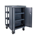 Receiving Cart with 4 Shelves, 28"L x 31"W x 44"H, 600lb Capacity