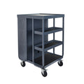 Receiving Cart with 4 Shelves, 28"L x 31"W x 44"H, 600lb Capacity