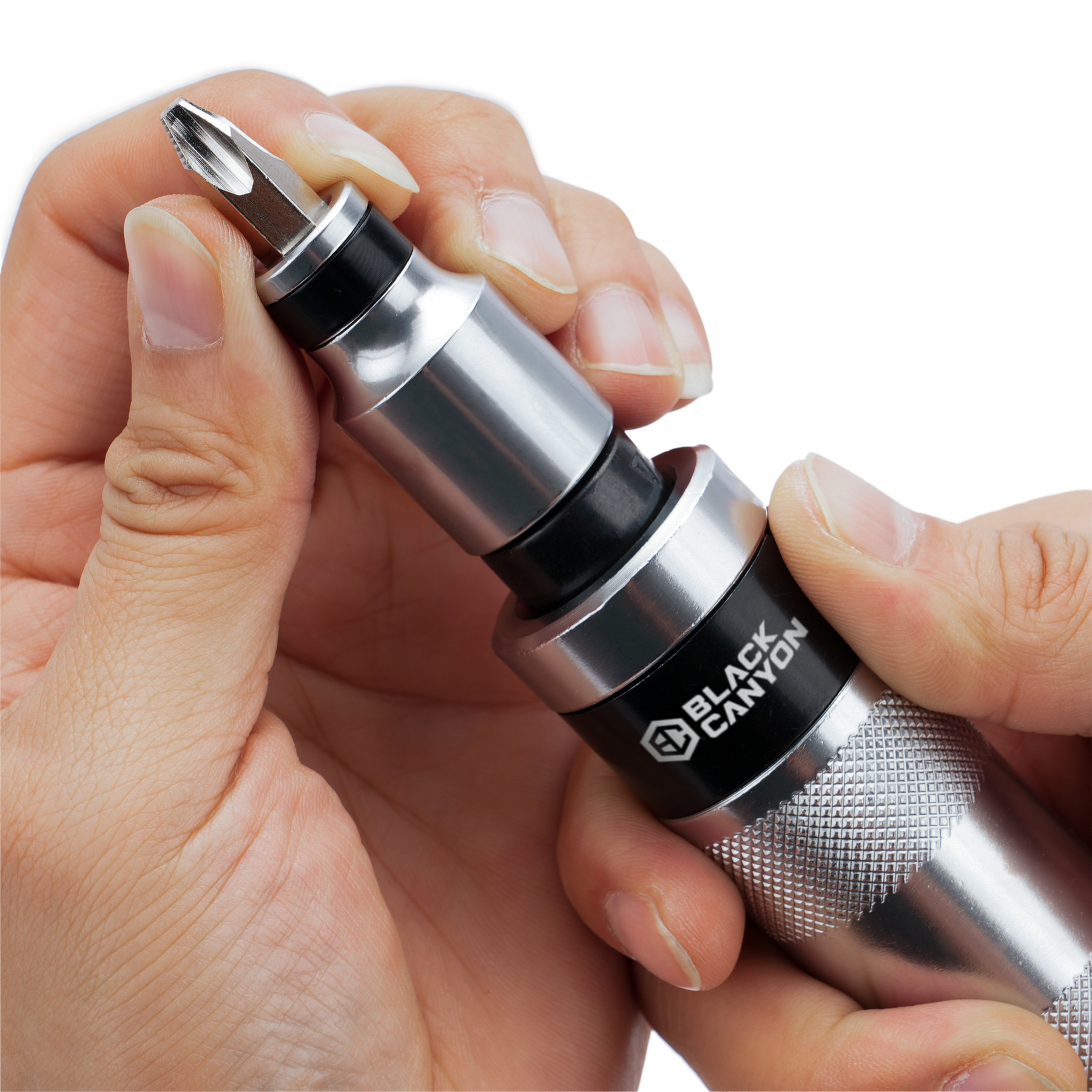 Hand Impact Driver Kit, 13-Piece Set – High-Torque Tool to Loosen Rusted Screws & Bolts, Alloy Steel