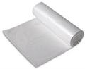 36x58" Heavy Duty LLDPE Liners, 55-60 Gallon Capacity, Clear, 100 Bags