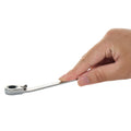 3/8" Ratcheting Combination Wrench, 12-Point Box End & Hex Opening
