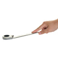 1" Ratcheting Combination Wrench, 12-Point Box End & Hex Opening
