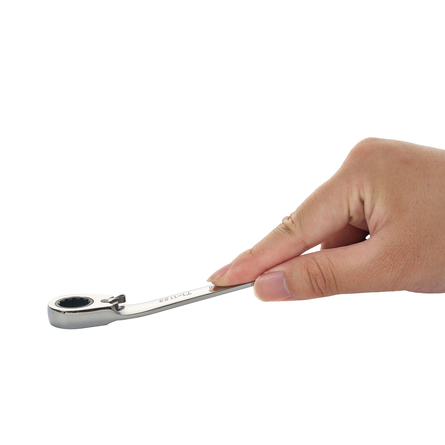 13mm Ratcheting Combination Wrench, 12-Point Box End & Hex Opening