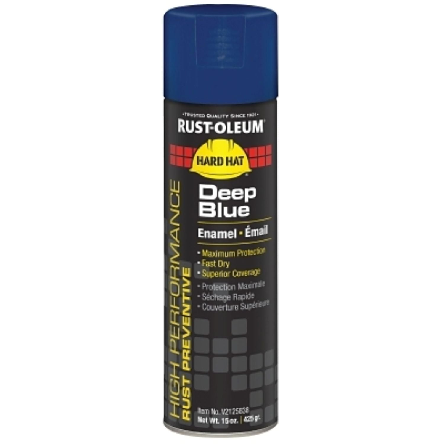 Rustoleum® High Performance V2100 System Aerosol, 15 oz Can, Deep Blue, Gloss
