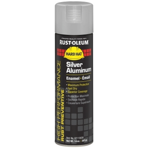 Rustoleum® High Performance V2100 System Aerosol, 15 oz Can, Silver Aluminum, Metallic
