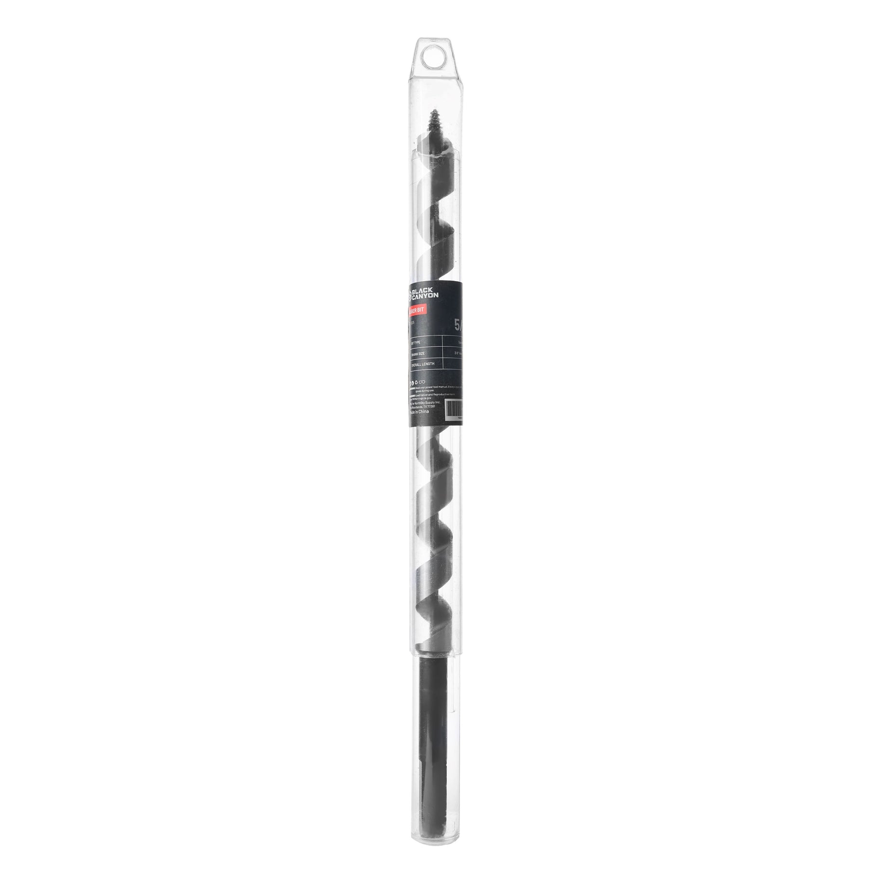 5/8 in x 12 in Auger Bits, 3/8 in Hex Shank, 1-Pack