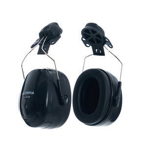 Cap-Mounted Ear Muffs, 22 dB NRR