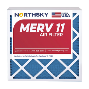16x25x2 MERV 11 Pleated Air Filter