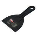 4" Putty Knife, Black, Plastic