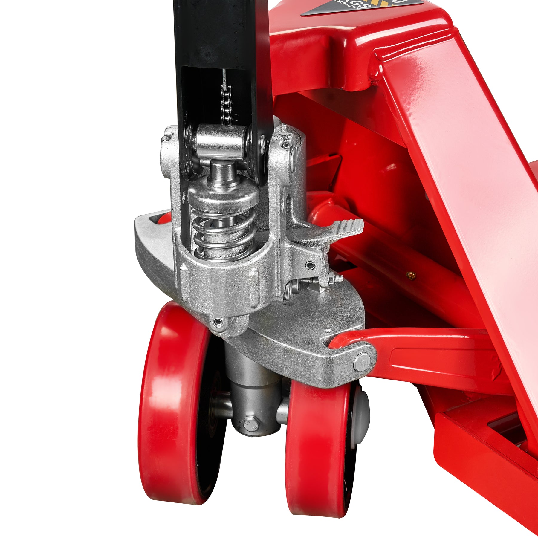 Narrow Manual Pallet Jack, 48" x 21", 5500lb Capacity