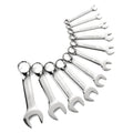 11-Piece SAE Stubby Combination Wrench Set with Pouch
