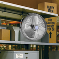 18 in Workstation Mounted Fan, 4,900 CFM, 3 Speeds, 1/8 HP