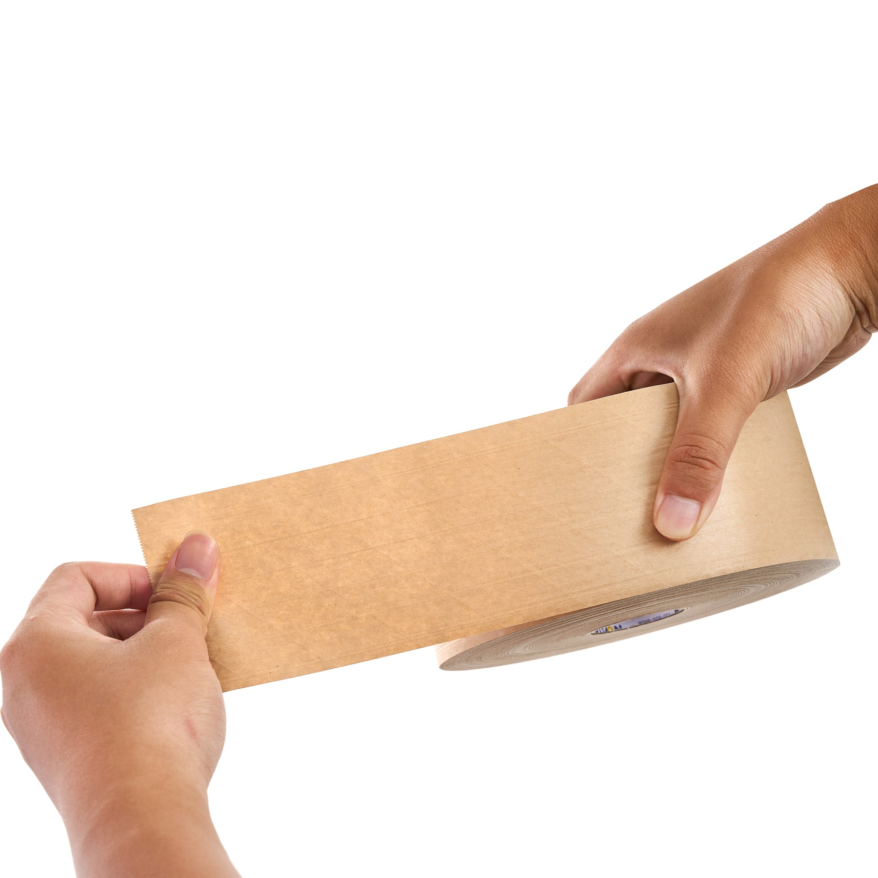 Water-Activated Kraft Tape, 86+ lbs/in Tensile Strength, 3" x 450', 1 Roll