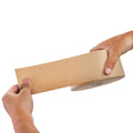 Water-Activated Kraft Tape, 75+ lbs/in Tensile Strength, 3" x 450', 1 Roll