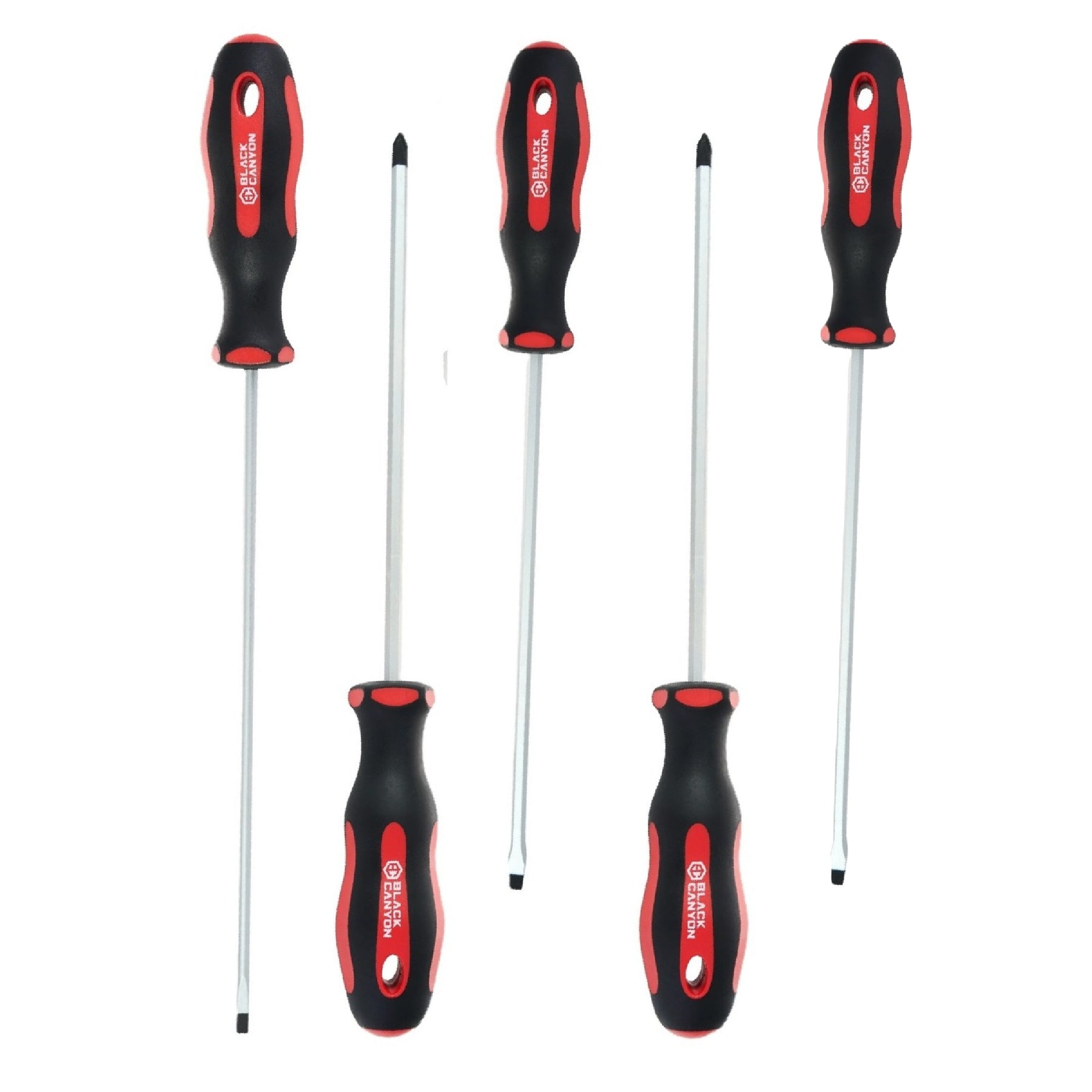5-Piece Extended Length Screwdriver Set