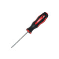 Magnetic Square Screwdriver #1 - Soft Grip Ergonomic Handle, 4 in Shank, 8-1/4 in Overall