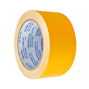 Duct Tape, 2 in × 20 yd, Yellow, 1 Roll