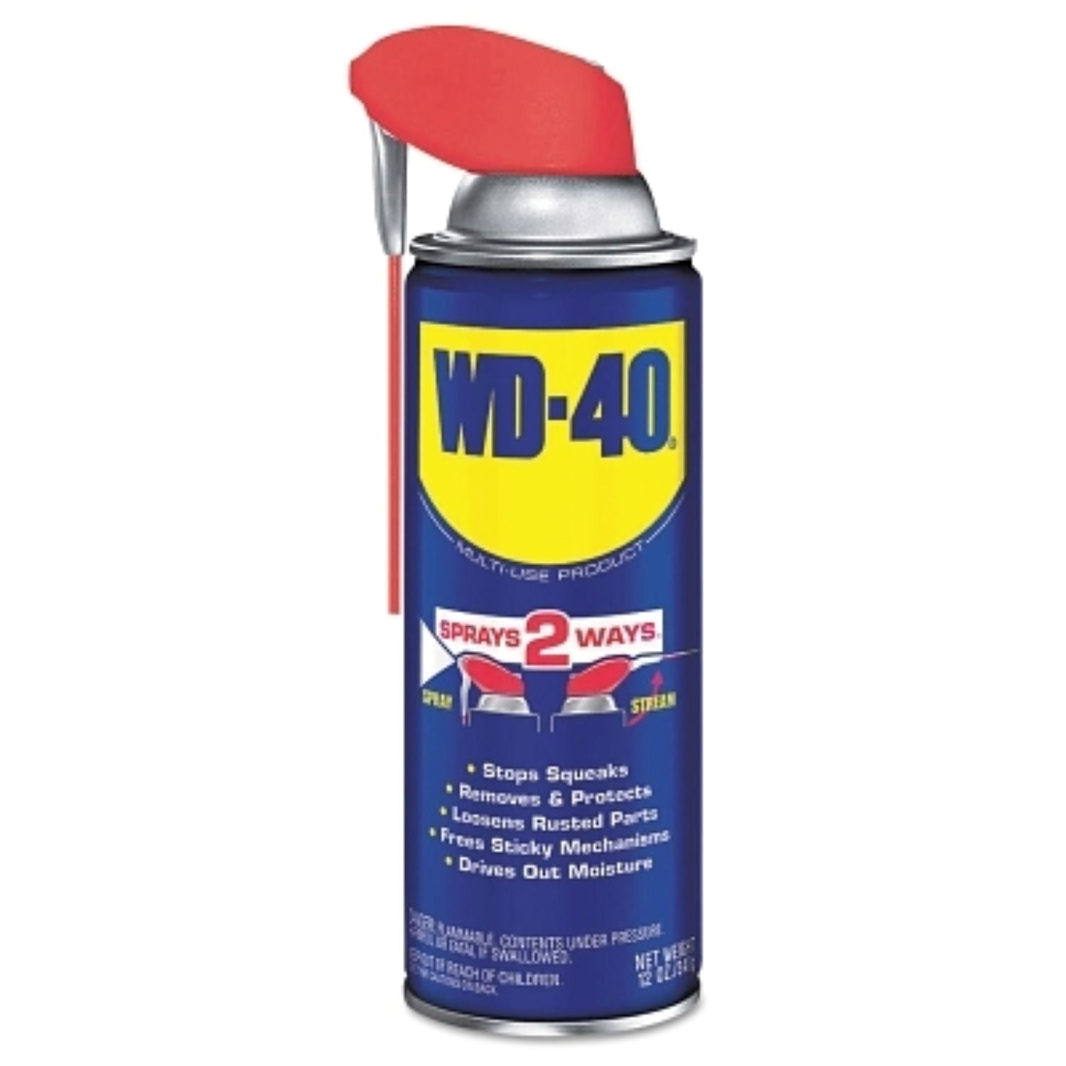 12 oz. WD-40 Multi-Purpose Lubricant, Aerosol Can w/Smart Spray