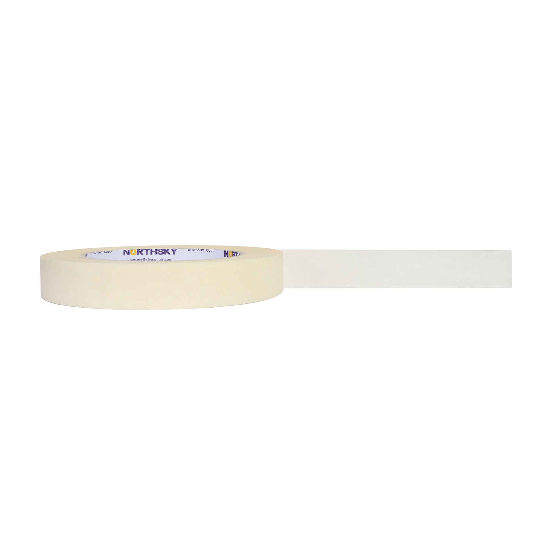 Masking Tape, 3/4" x 60 yds, 6 Rolls