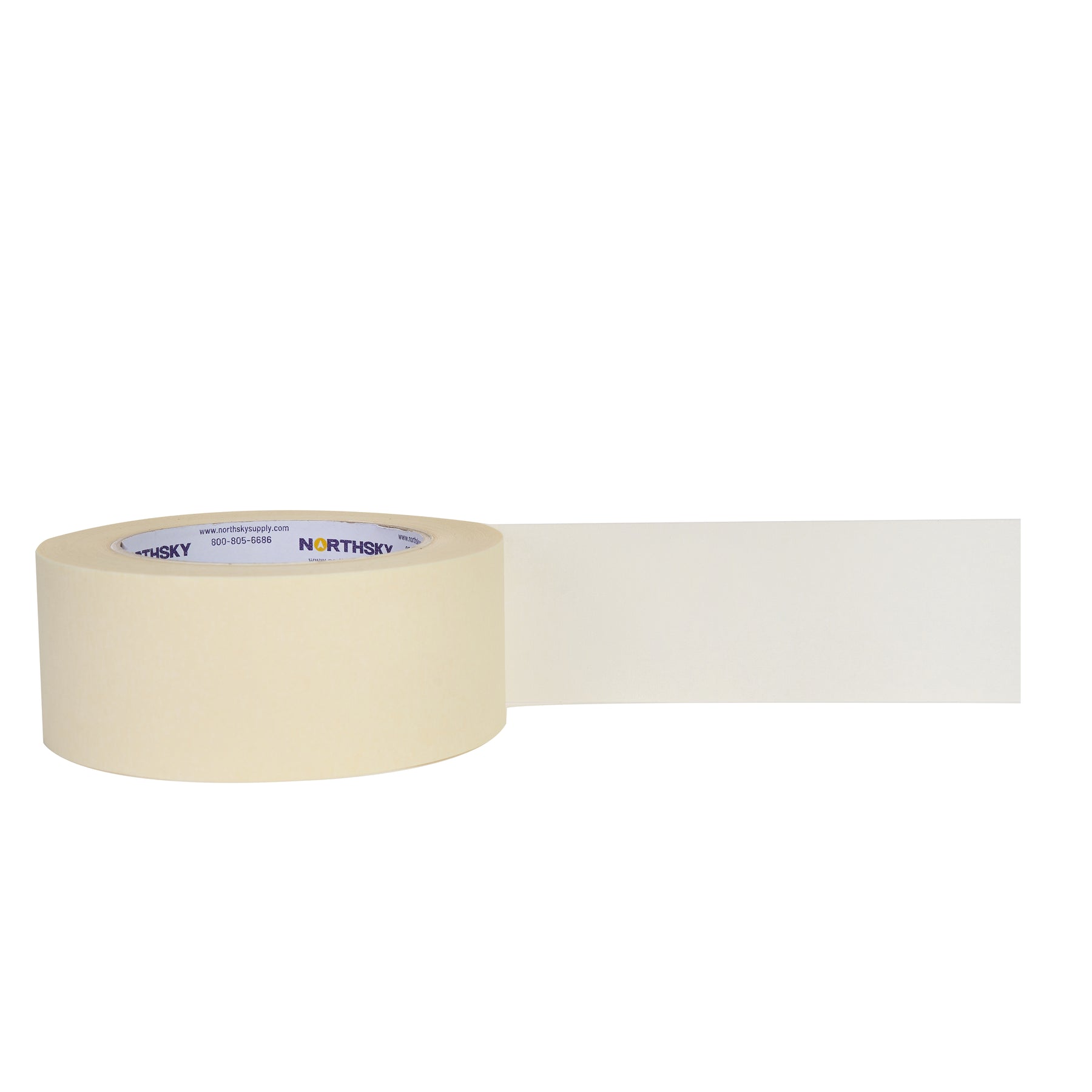 Masking Tape, 2" x 60 yds, 6 Rolls