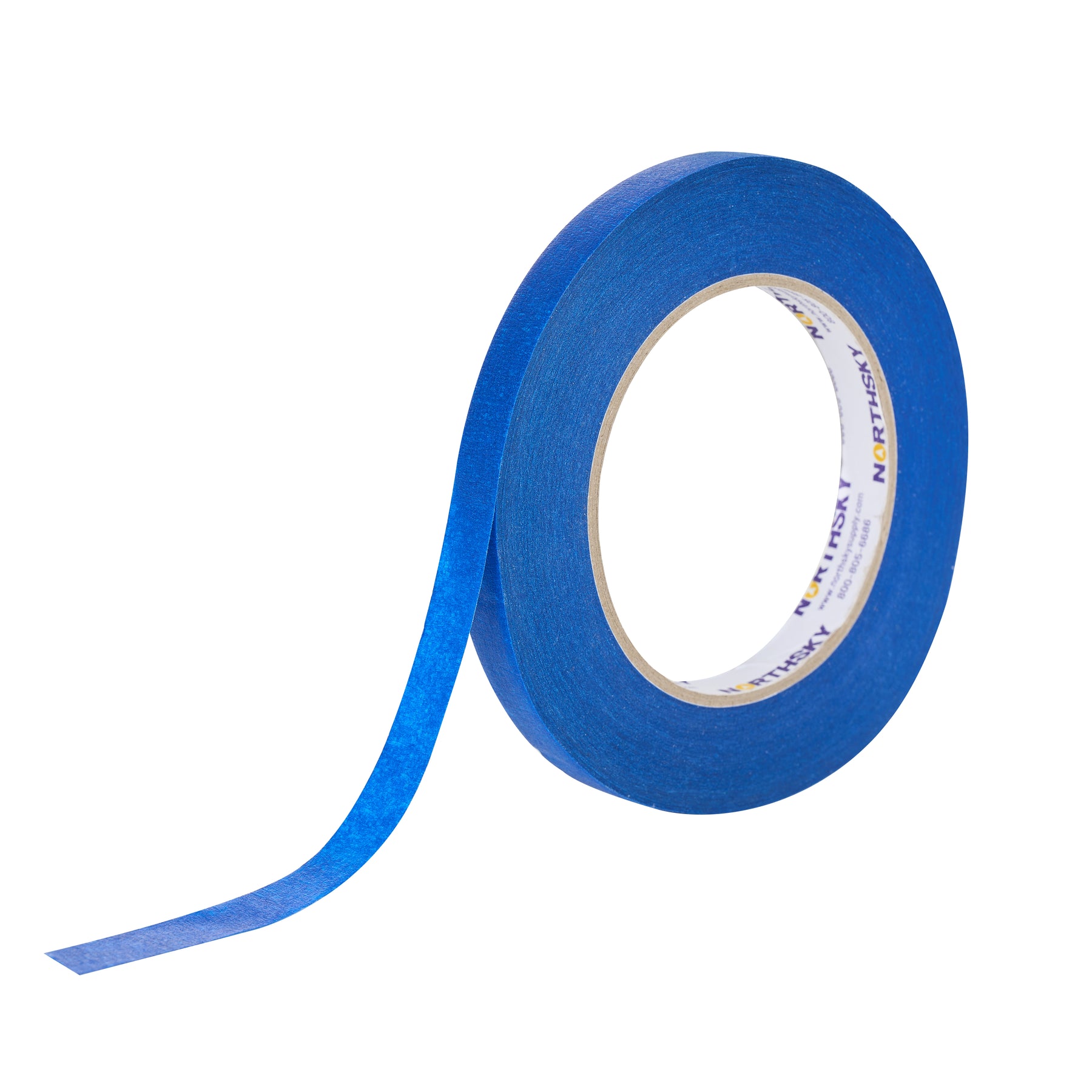 Painter's Tape, 1/2" x 60 yds, Blue, 6 Rolls