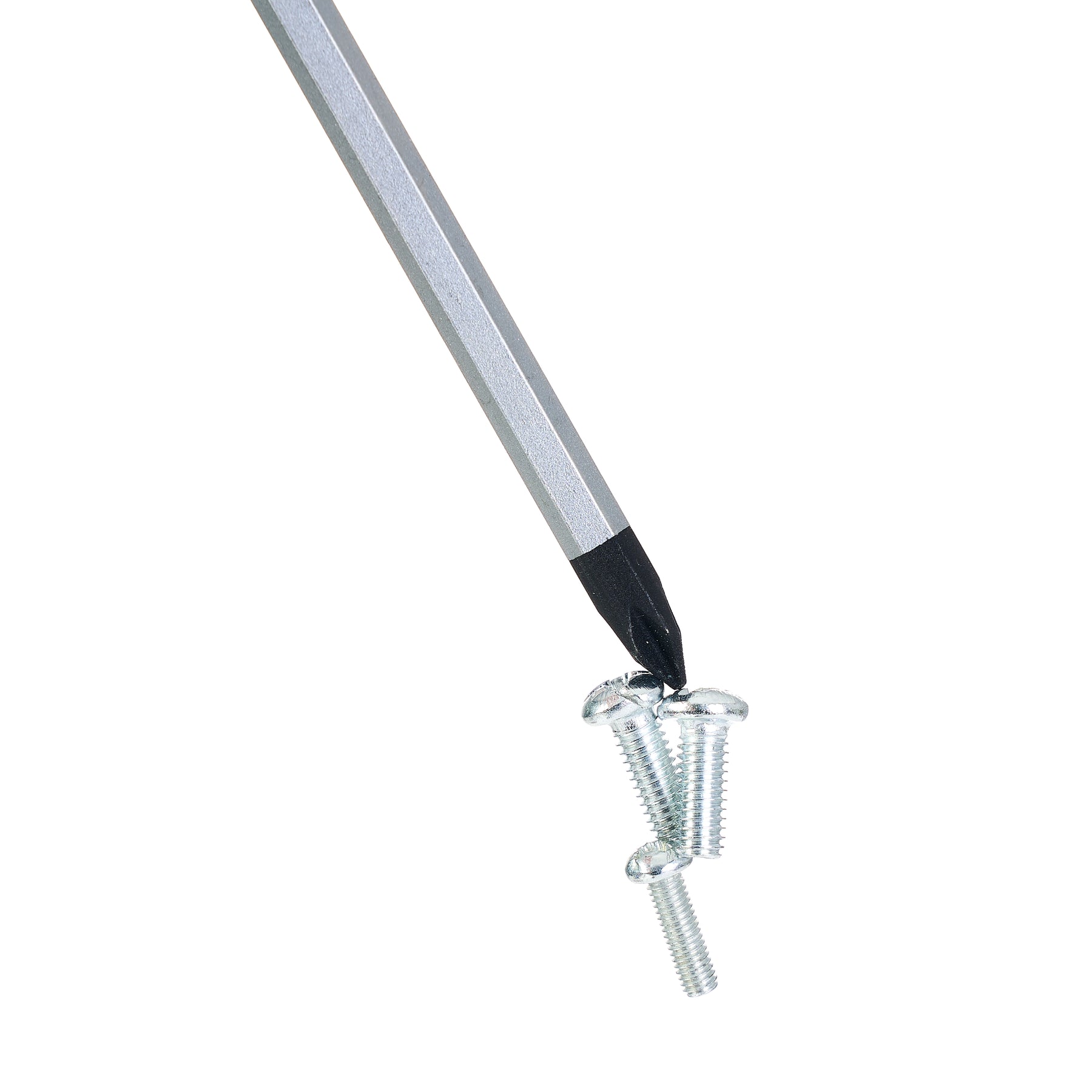 Phillips Extended Length Screwdriver #1, Soft Grip Ergonomic Handle, 7 in Shank, 10-13/16 in Overall