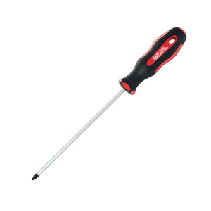 Phillips Extended Length Screwdriver #1, Soft Grip Ergonomic Handle, 7 in Shank, 10-13/16 in Overall