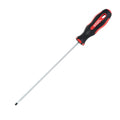Slotted Extended Length Screwdriver 1/8 in, Soft Grip Ergonomic Handle,  6 in Shank, 8-3/4 in Overall