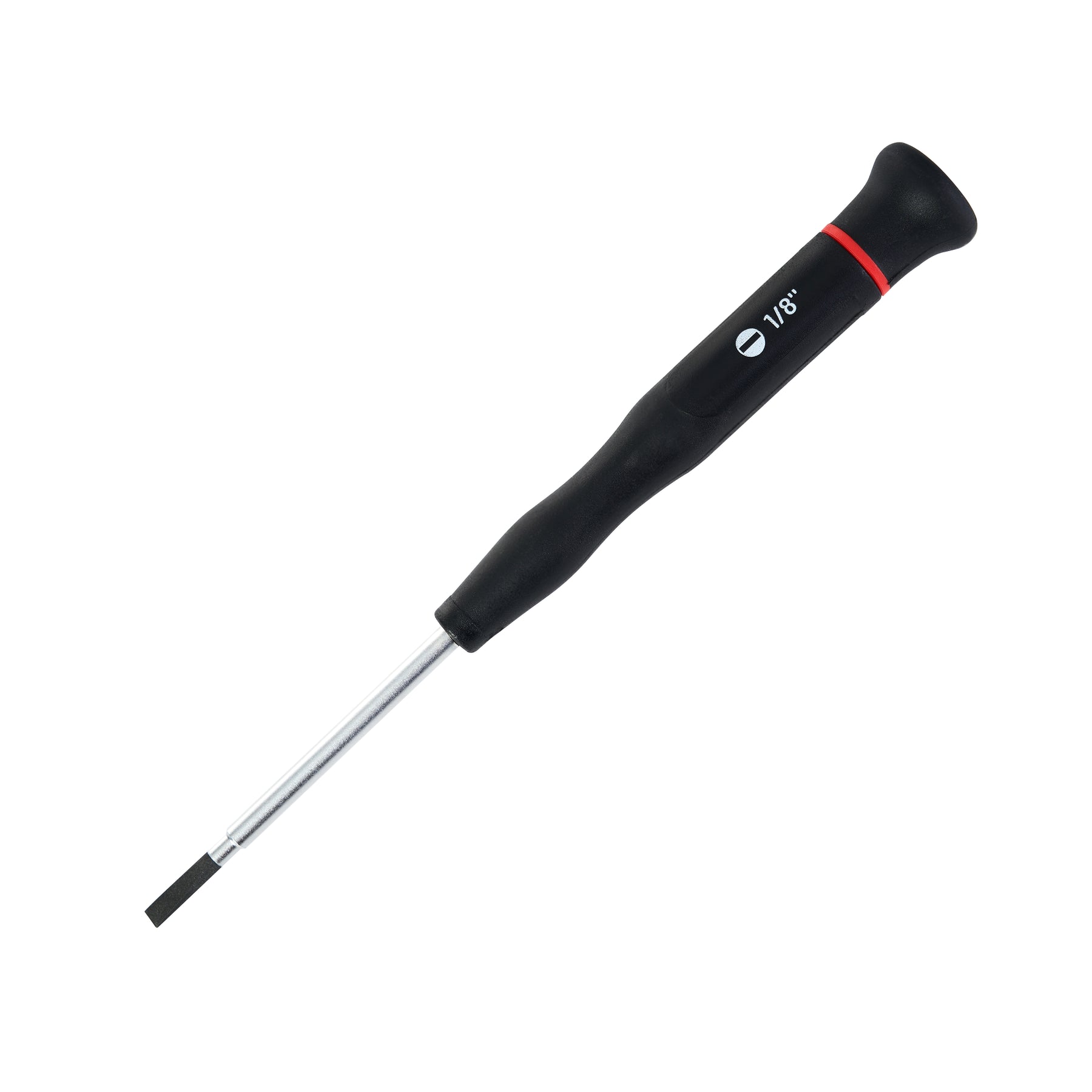 Slotted Precision Screwdriver 1/8" – Comfort Grip, Ergonomic Handle