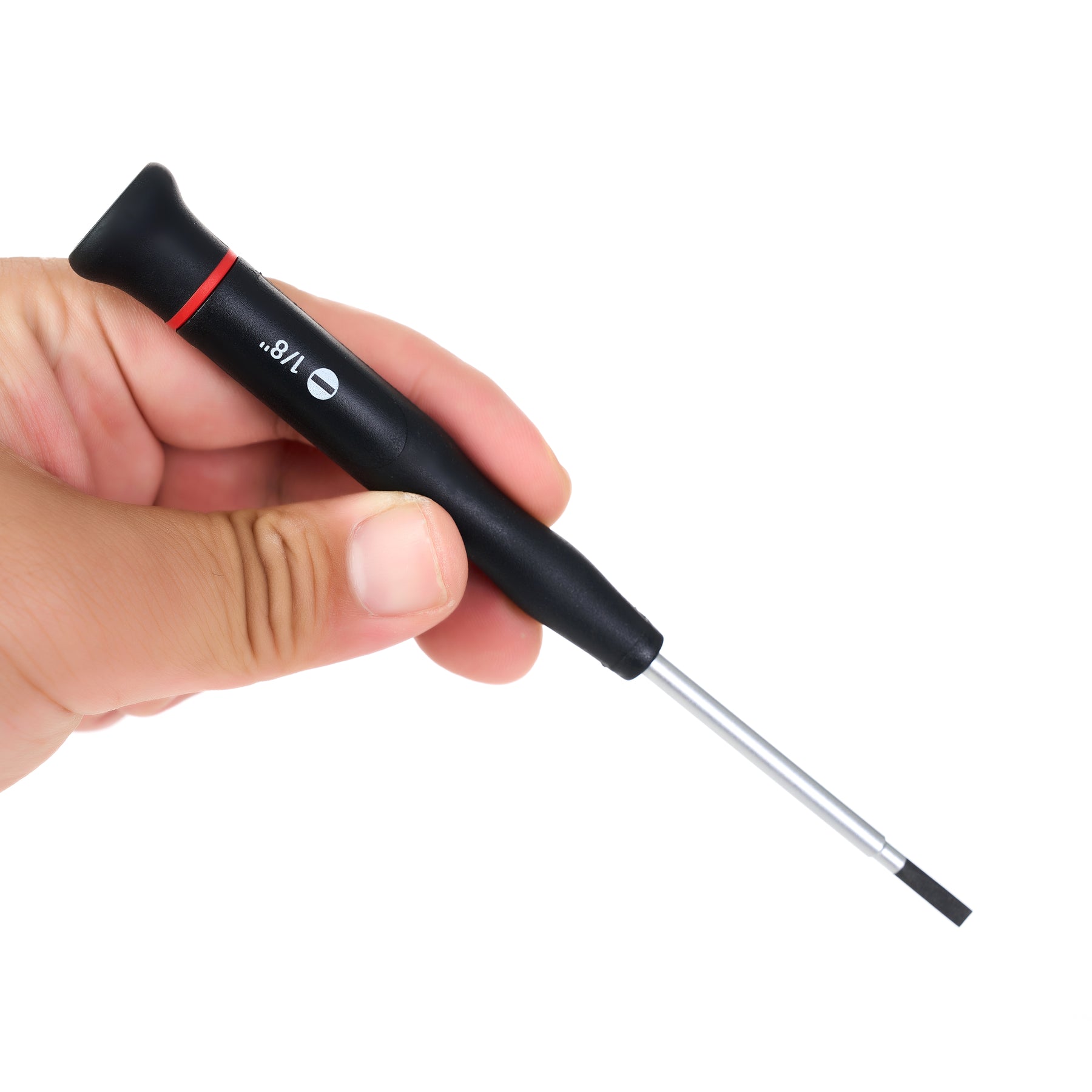 Slotted Precision Screwdriver 1/8" – Comfort Grip, Ergonomic Handle