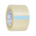3 in Hot Melt Packaging Tape, Clear, 2.6 mil, 110 yd Roll
