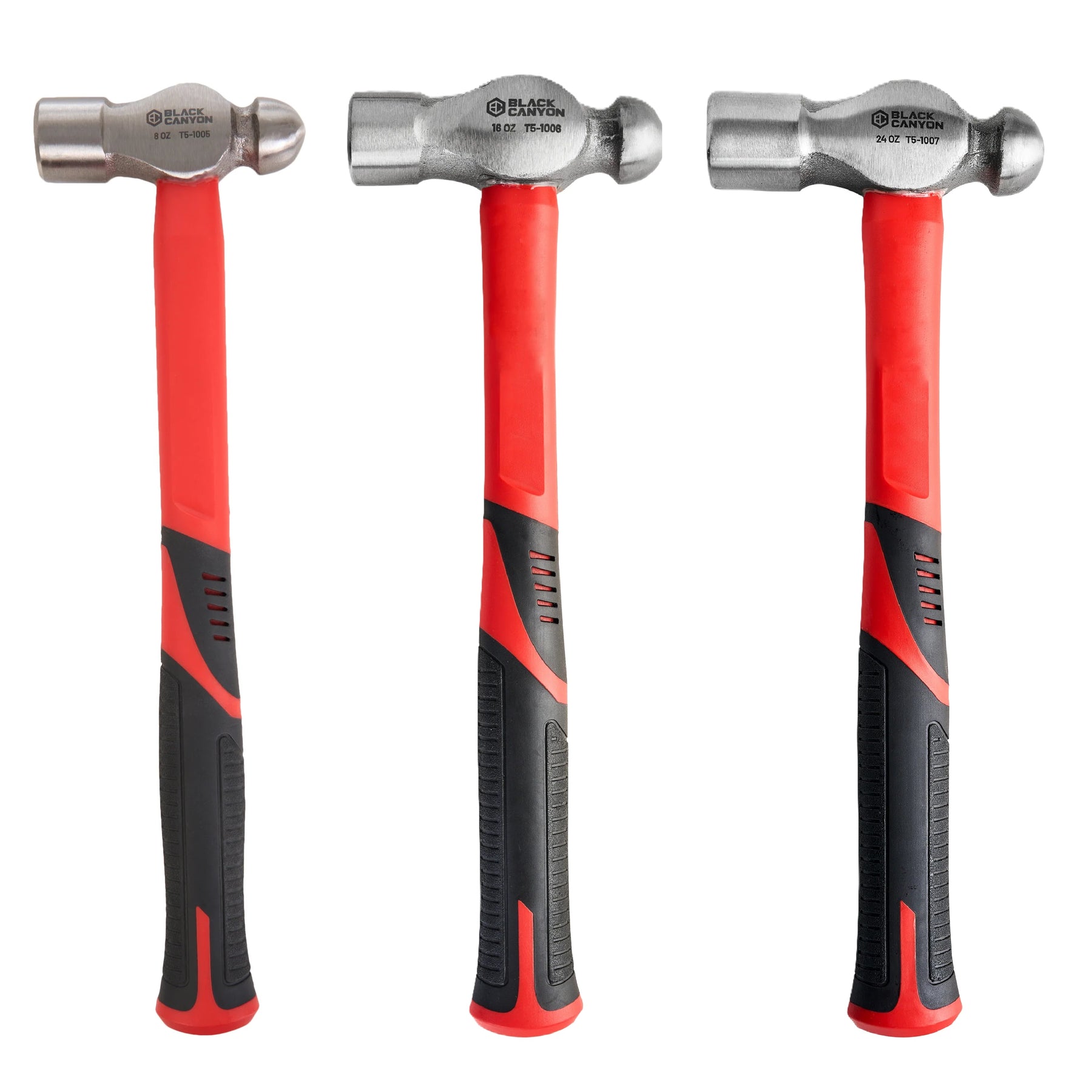 3-Piece Ball-Peen Hammer Set