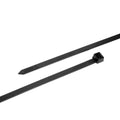 Cable Tie, 36 in Length, 180 lb Tensile Strength, Black, 50-Pack