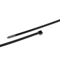 Cable Tie, 36 in Length, 180 lb Tensile Strength, Black, 50-Pack