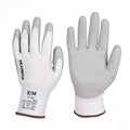Cut Resistant Gloves, 13ga, Polyurethane Dip, M/8, 1 pair