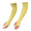 18" Aramid Cut-Resistant Sleeves w/Thumbhole, Cut Level A3, 1 Pair