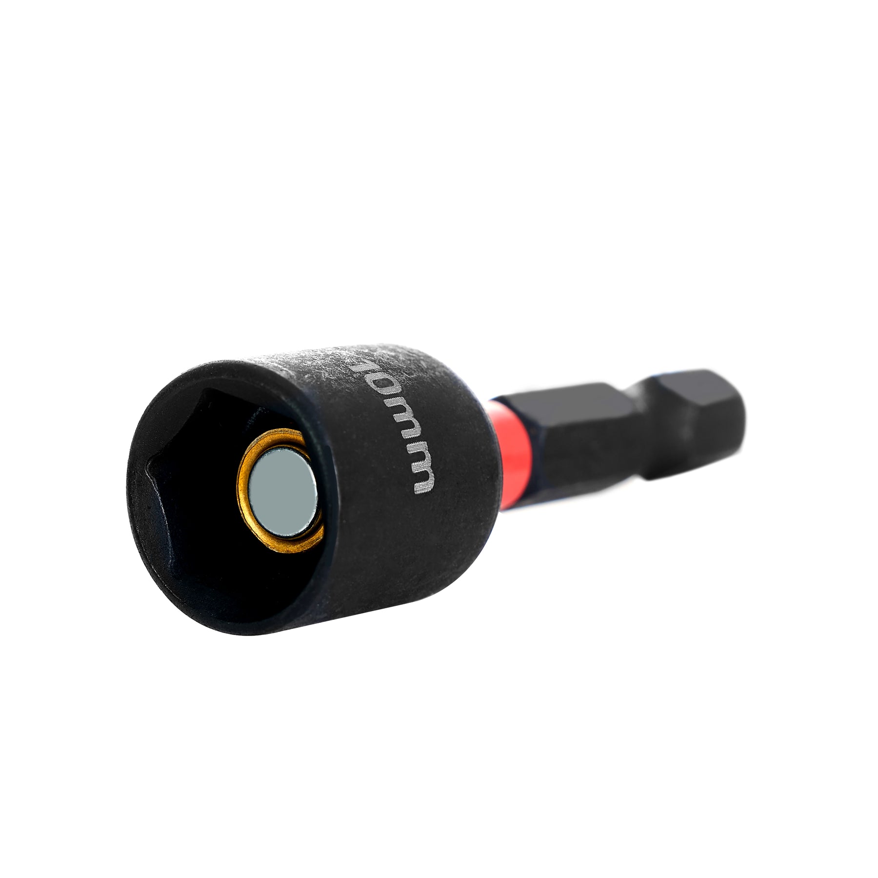 10 mm Impact Nut Driver, Magnetic Tip, 1-7/8" Length, 1 pc