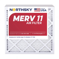 16x25x2 MERV 11 Pleated Air Filter