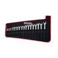 19-Piece Metric Combination Wrenches with Pouch