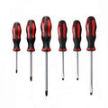6-Piece Phillips and Slotted Screwdriver Set with Comfort Grip