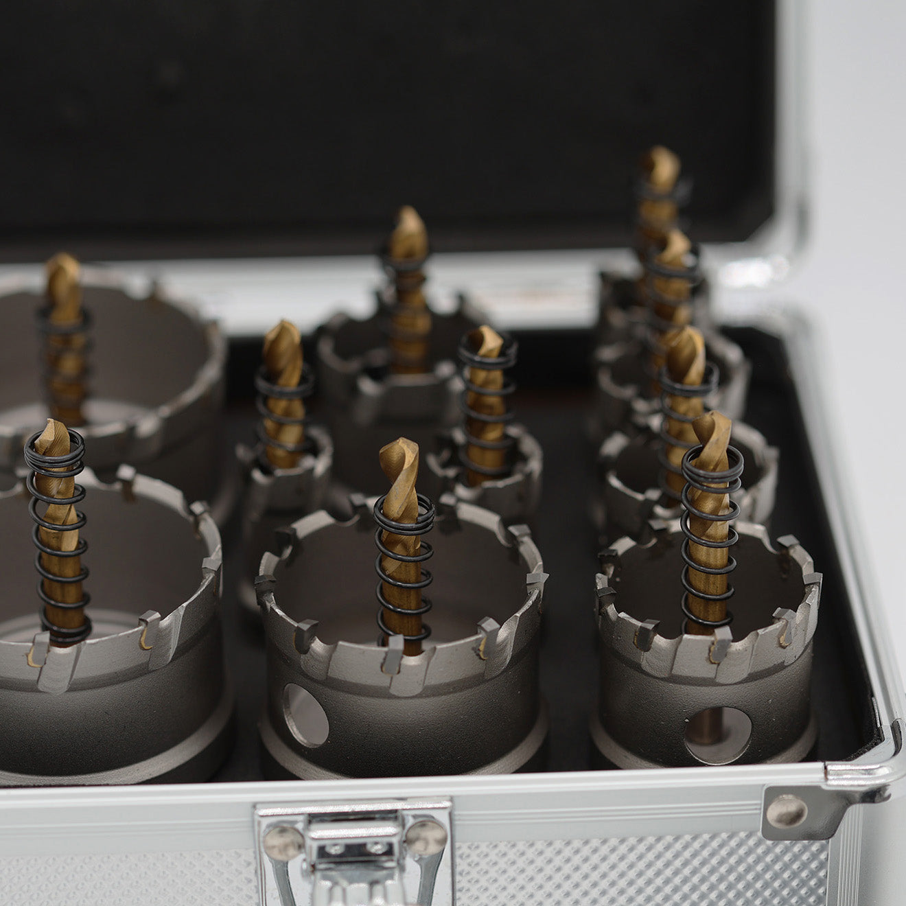 Carbide Hole Saw Kit, 12 pcs