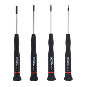 4-Piece Slotted Precision Screwdriver Set