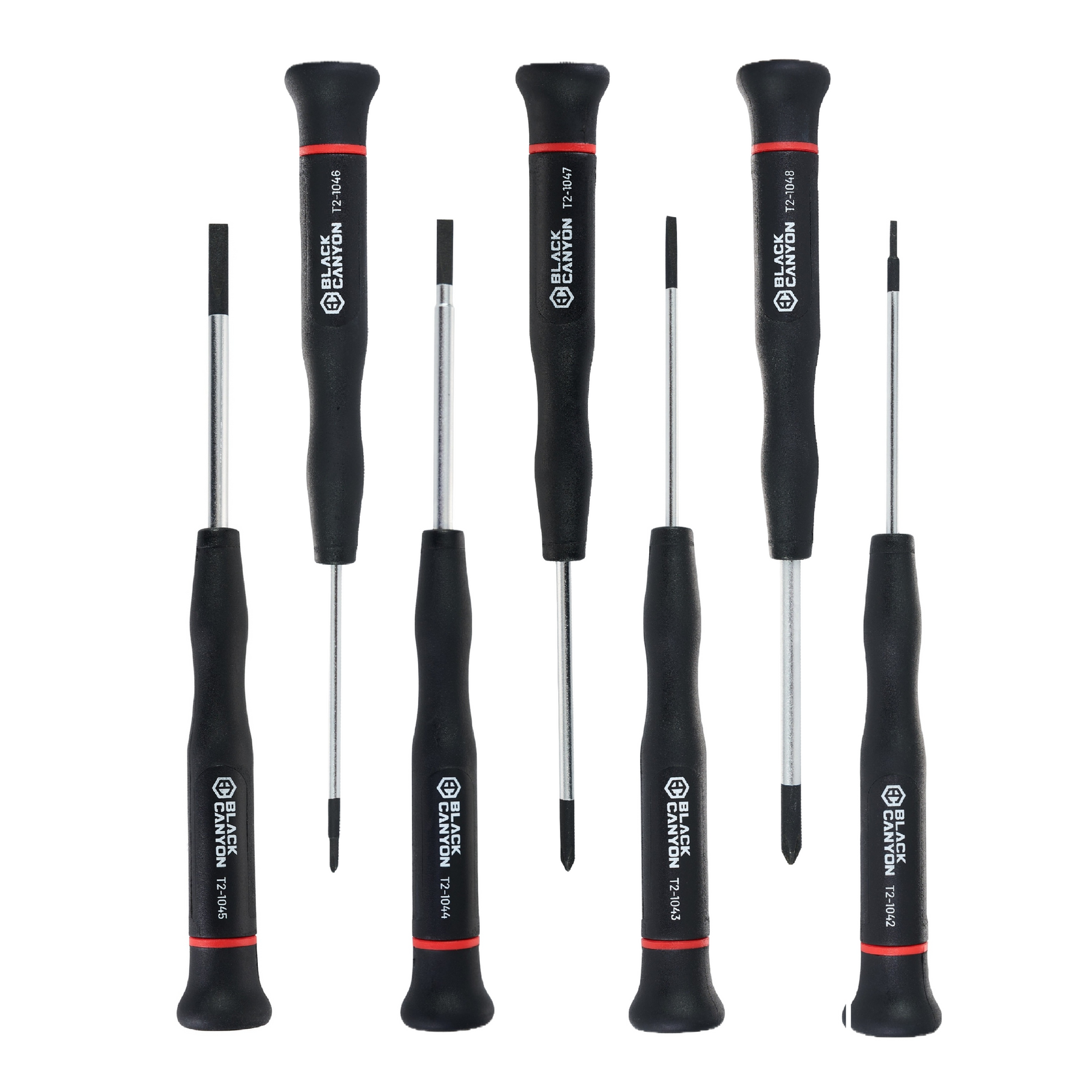 7-Piece Phillips and Slotted Precision Screwdriver Set