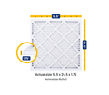 16x25x2 MERV 11 Pleated Air Filter