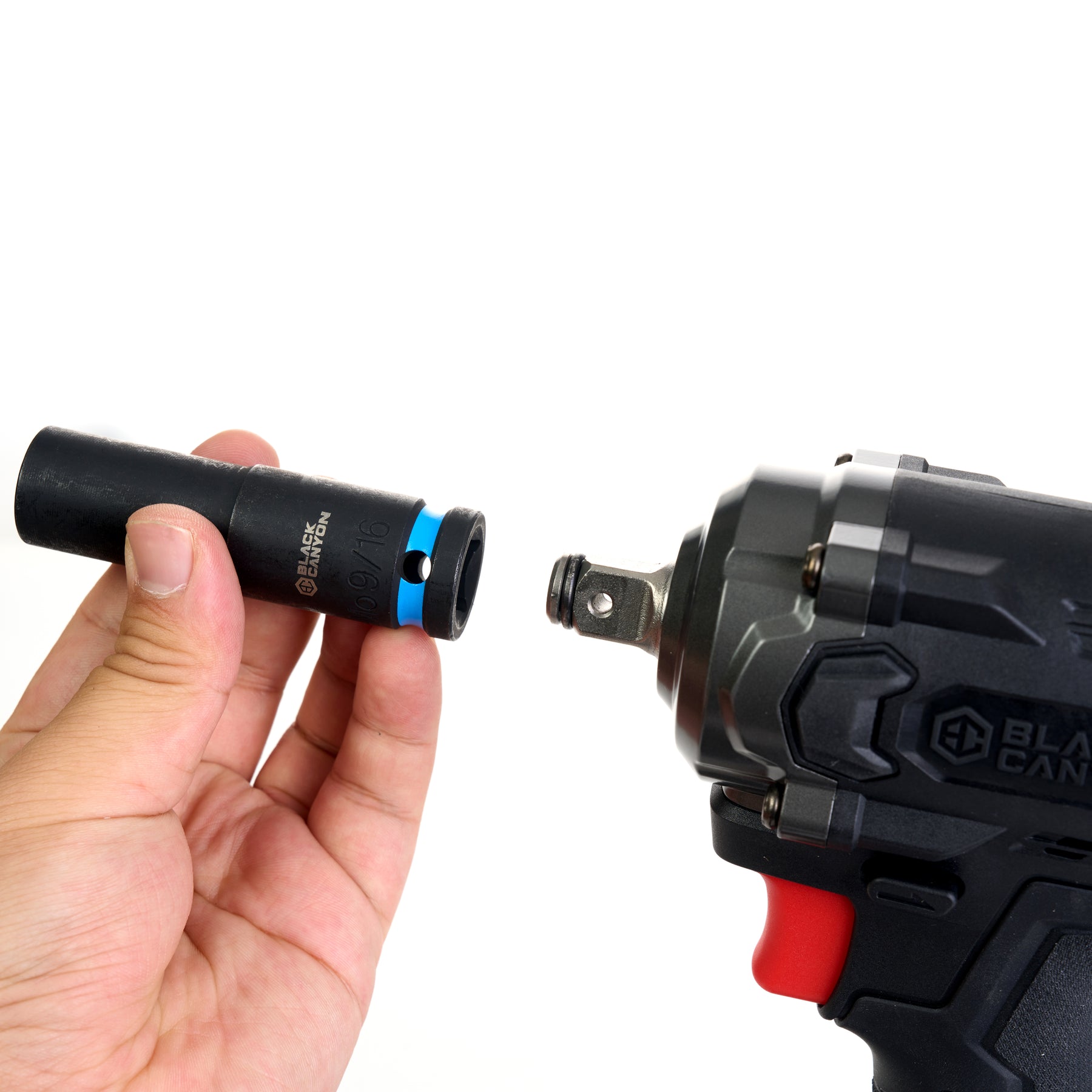 1/2 in Drive Impact Socket Set, 6-Point, Metric/SAE, 29 Piece