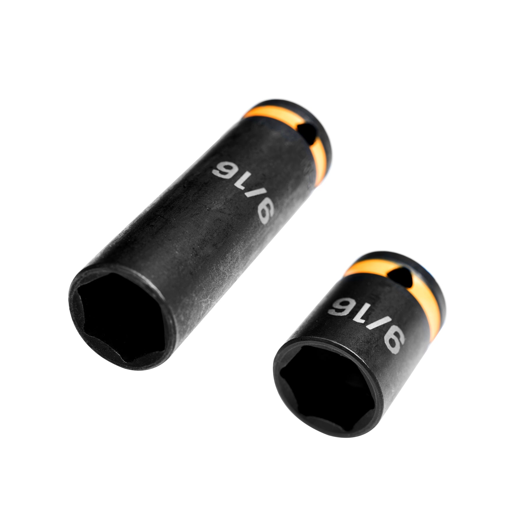 3/8 in Drive Impact Socket Set, 6-Point, Metric/SAE, 72 Piece