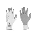 Cut Resistant Gloves, 13ga, Polyurethane Dip, L/9, Cut Level A2, Abrasion Level 5, 12 pairs