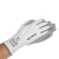 Cut Resistant Gloves, 13ga, Polyurethane Dip, L/9, Cut Level A2, Abrasion Level 5, 12 pairs